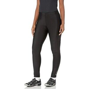 New Canari Women’s Padded Cycling Leggings Pants Black Drawstring XL